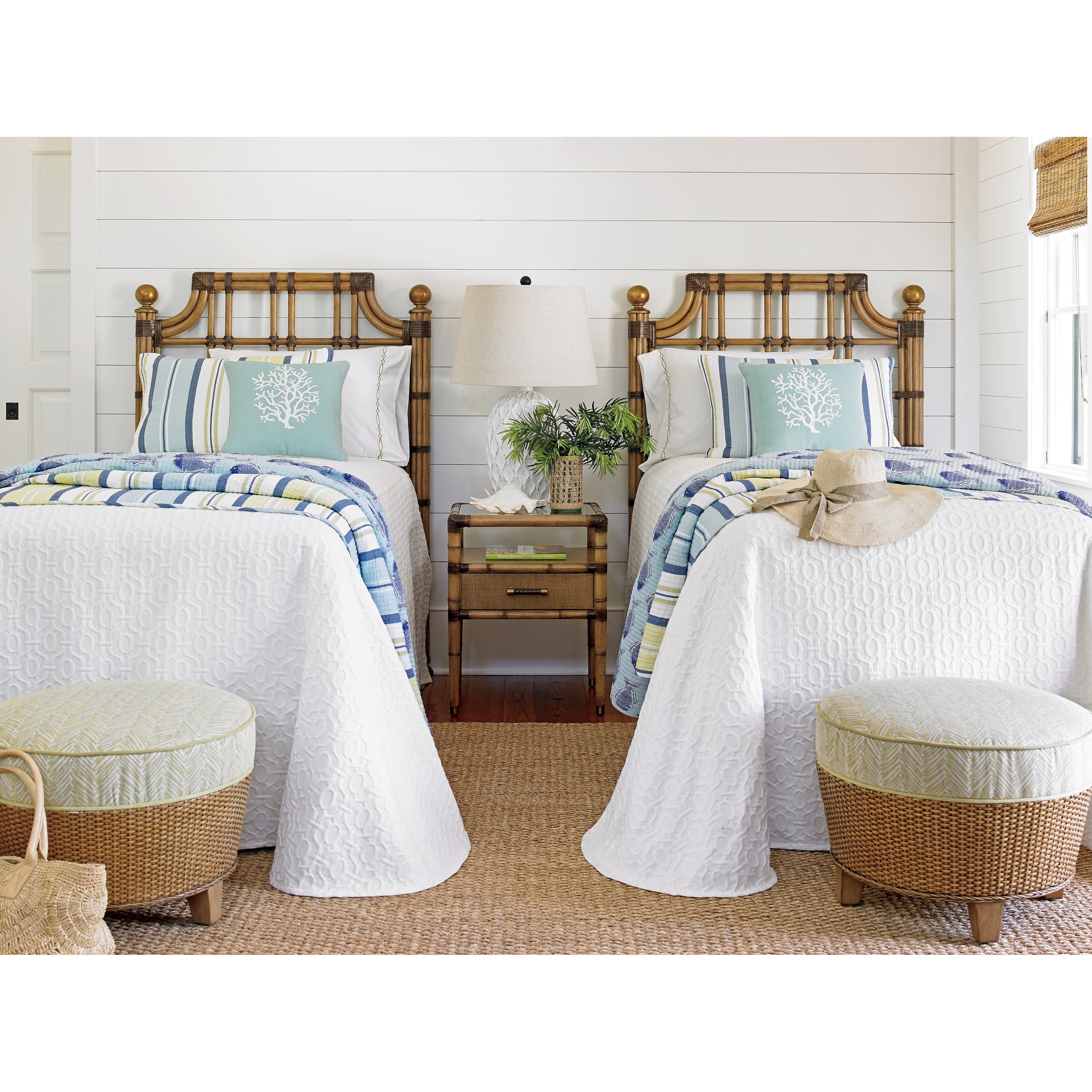 Tommy Bahama Home Twin Palms Twin Guest Bedroom Group Hudson's Furniture Bedroom Groups